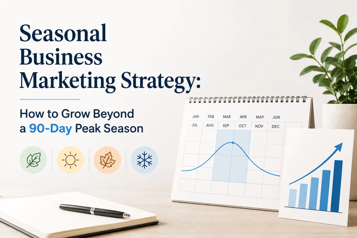 Seasonal Business Marketing Strategy: How to Grow Beyond a 90-Day Peak Season