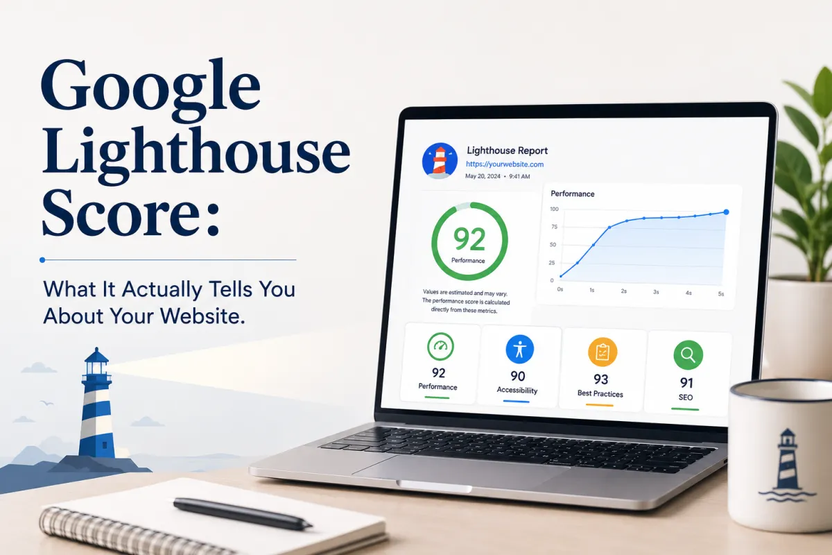 Google Lighthouse Score: What It Actually Tells You About Your Website