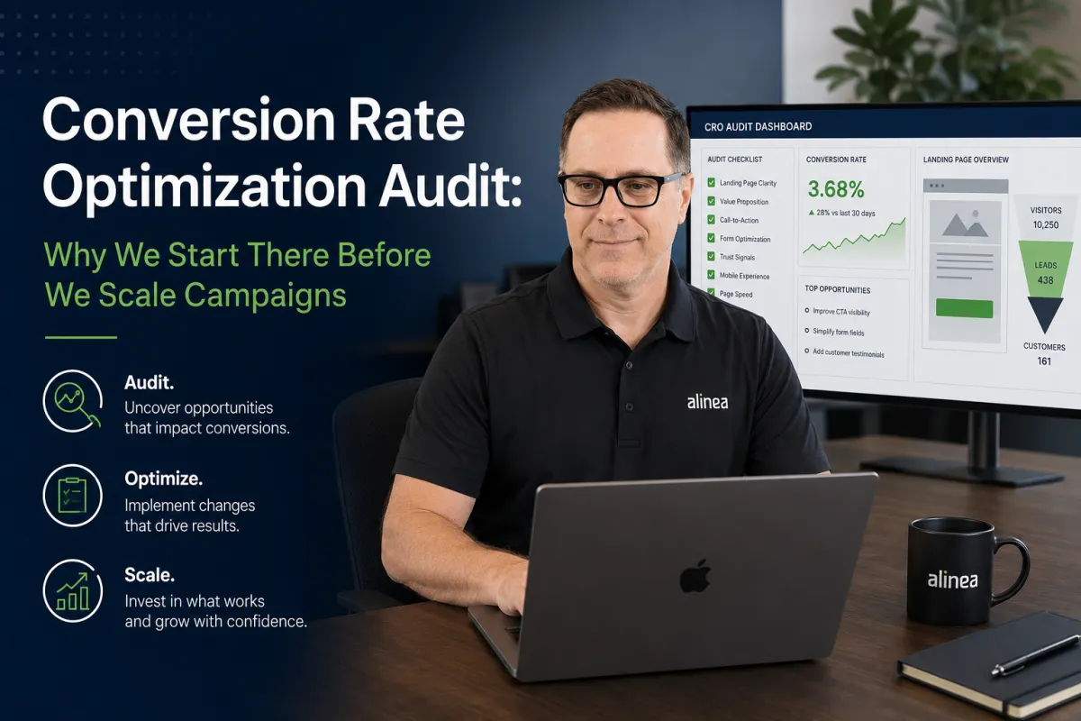Conversion Rate Optimization Audit: Why We Start There Before We Scale Campaigns