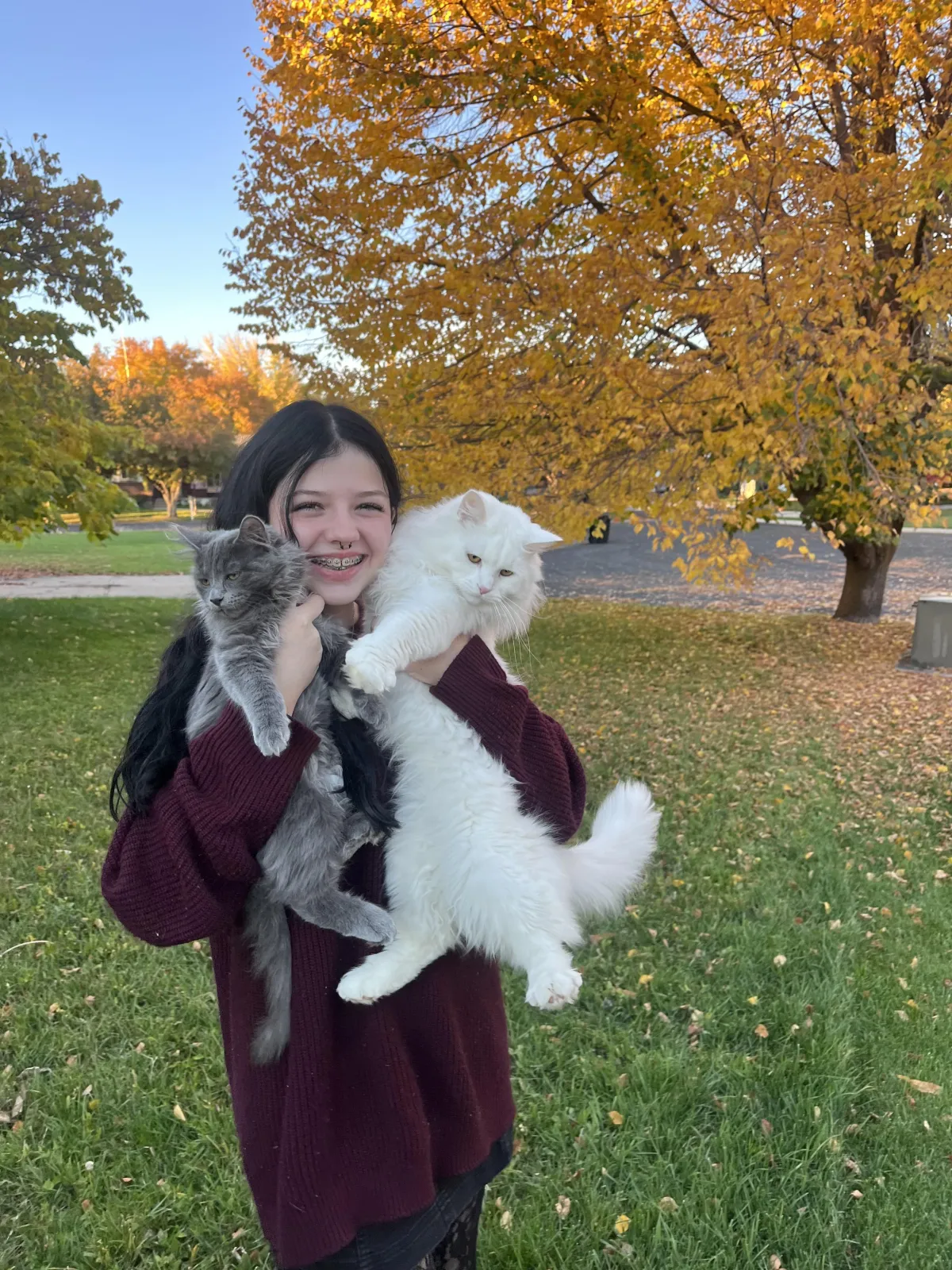 person standing near the stairs
