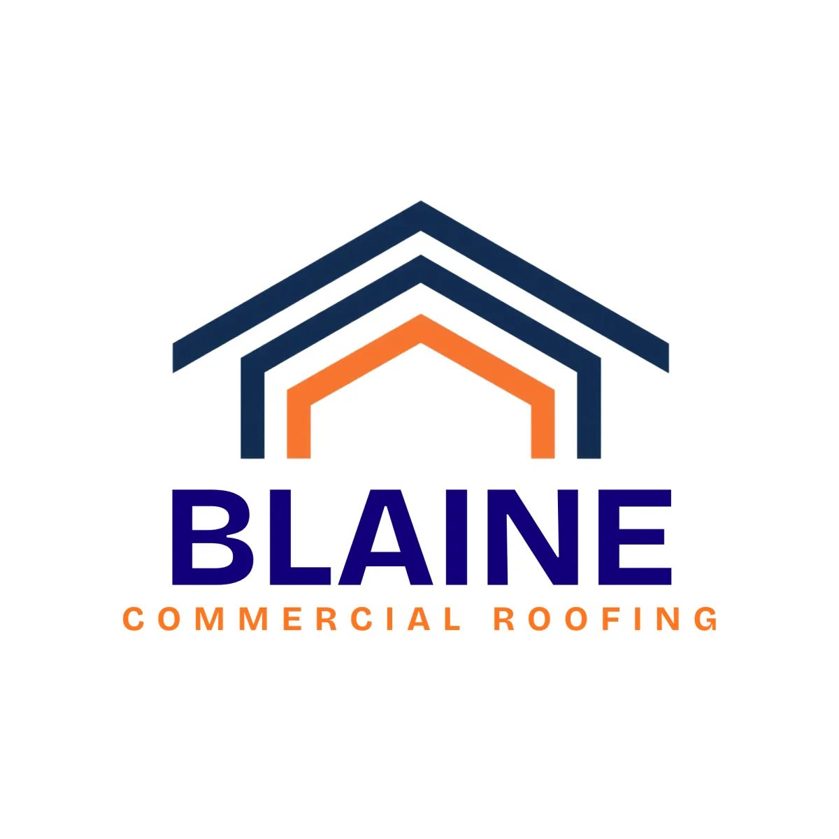 Blaine Commercial Roofing Logo