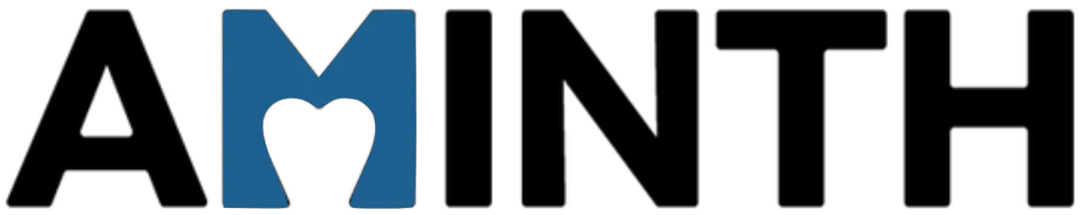 Aminth Logo Blue