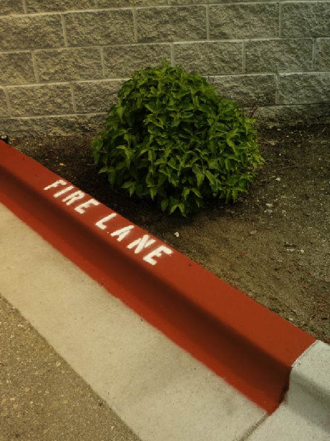 Crosswalks, Loading Zones & Fire Lanes