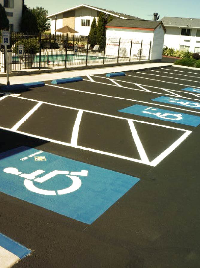 ADA Compliant Parking Spaces