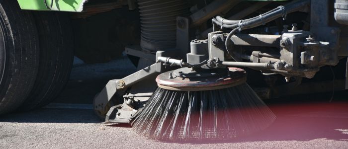 What Size Debris Can a Parking Lot Sweeper Pick Up? | BlakRoc Boise 