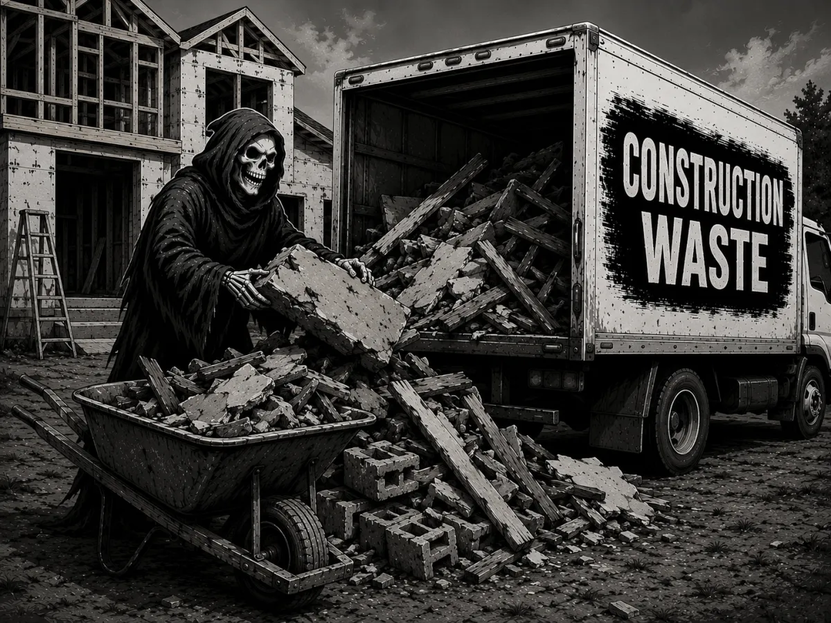Construction Waste in Lake Elsinore