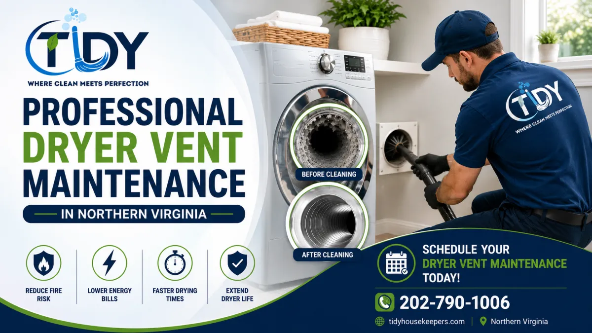 Dryer Vent Maintenance in Northern Virginia 