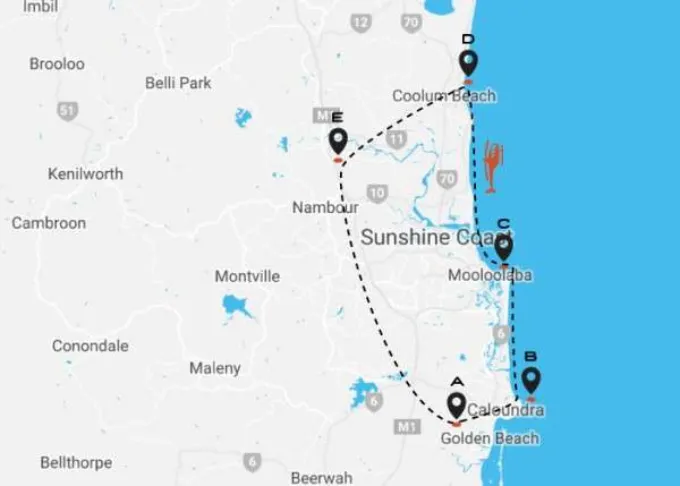 Oceanview Helicopters - Sunshine Coast & Caloundra - Beach Blast Flight ath