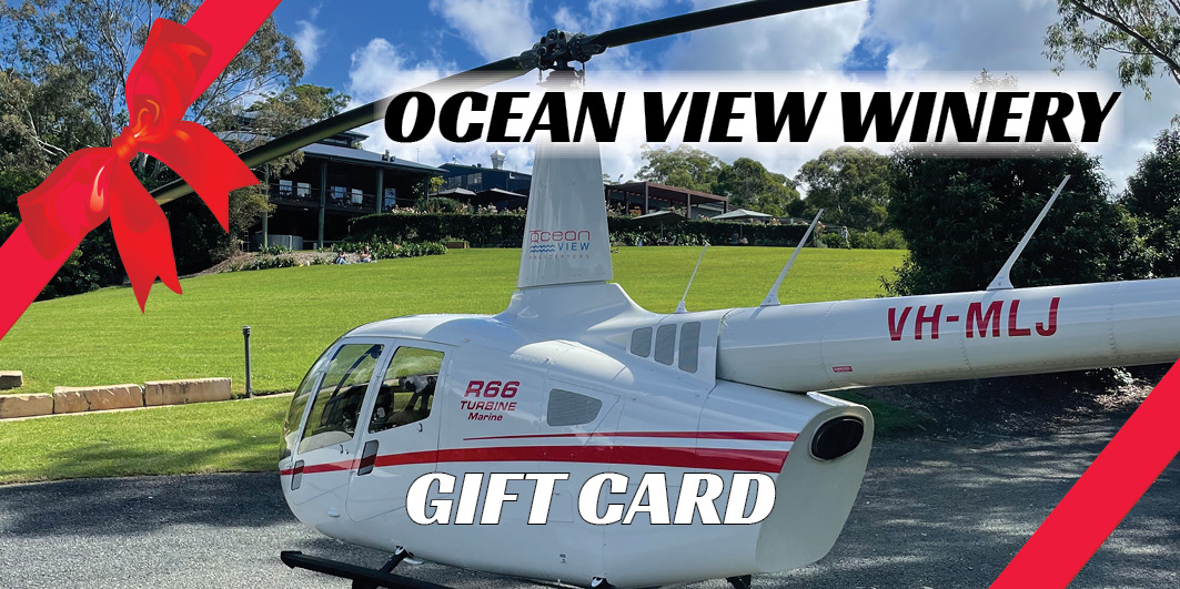 Ocean View Winery Fly n Dine Gift Card — Oceanview Helicopters