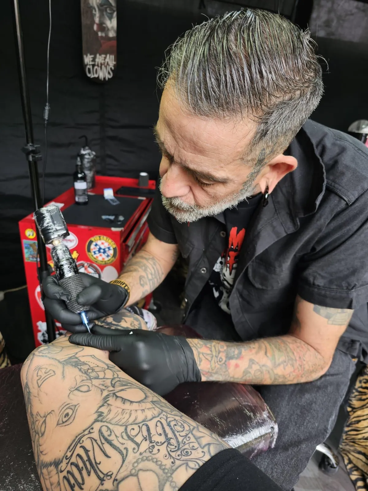 red white and black no smoking sign