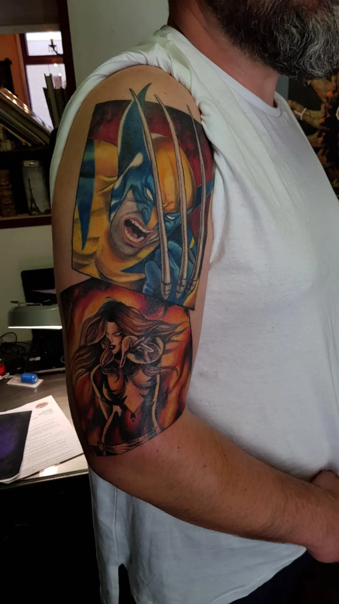 A sign that is on the side of a building