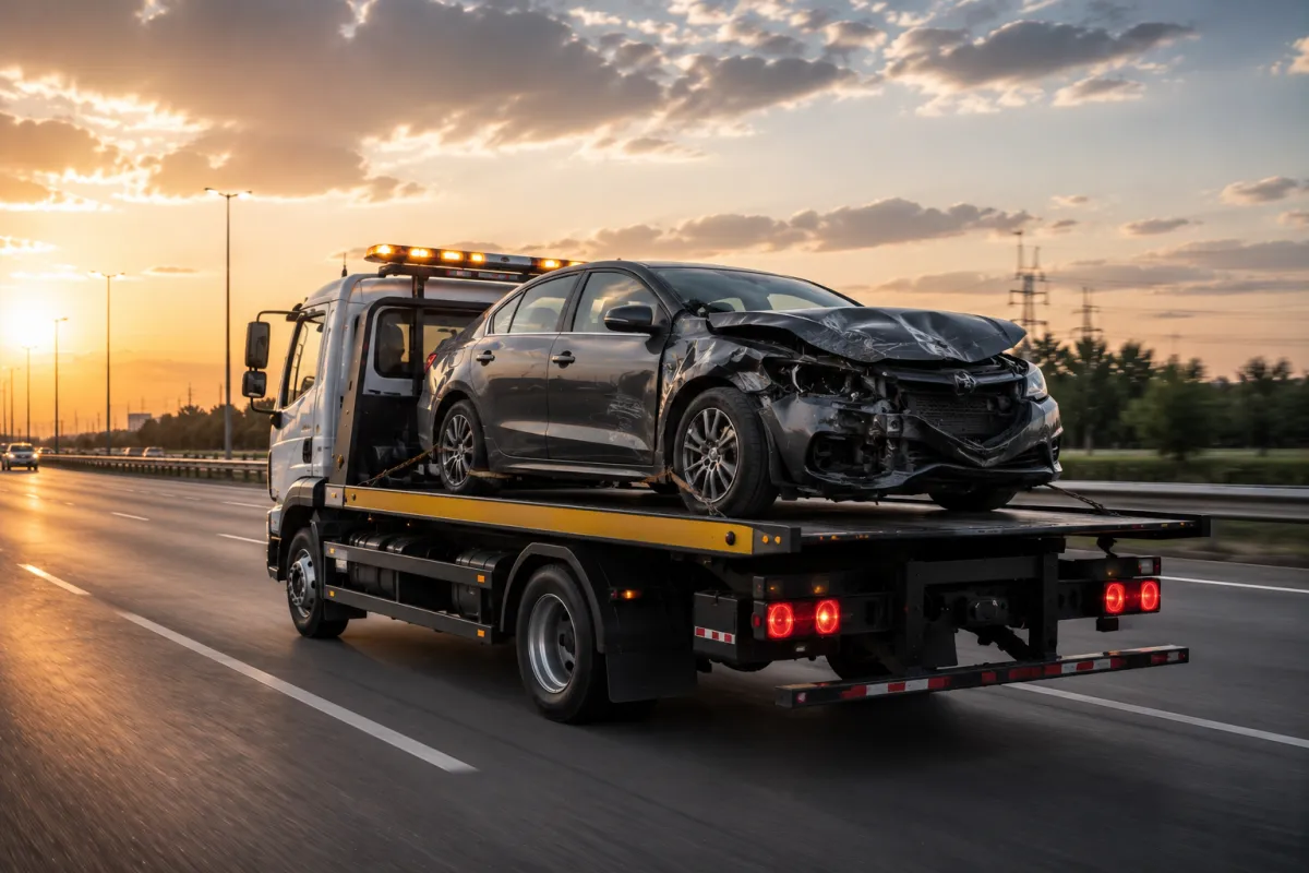 إنقاذ وسحب سيارات الحوادث