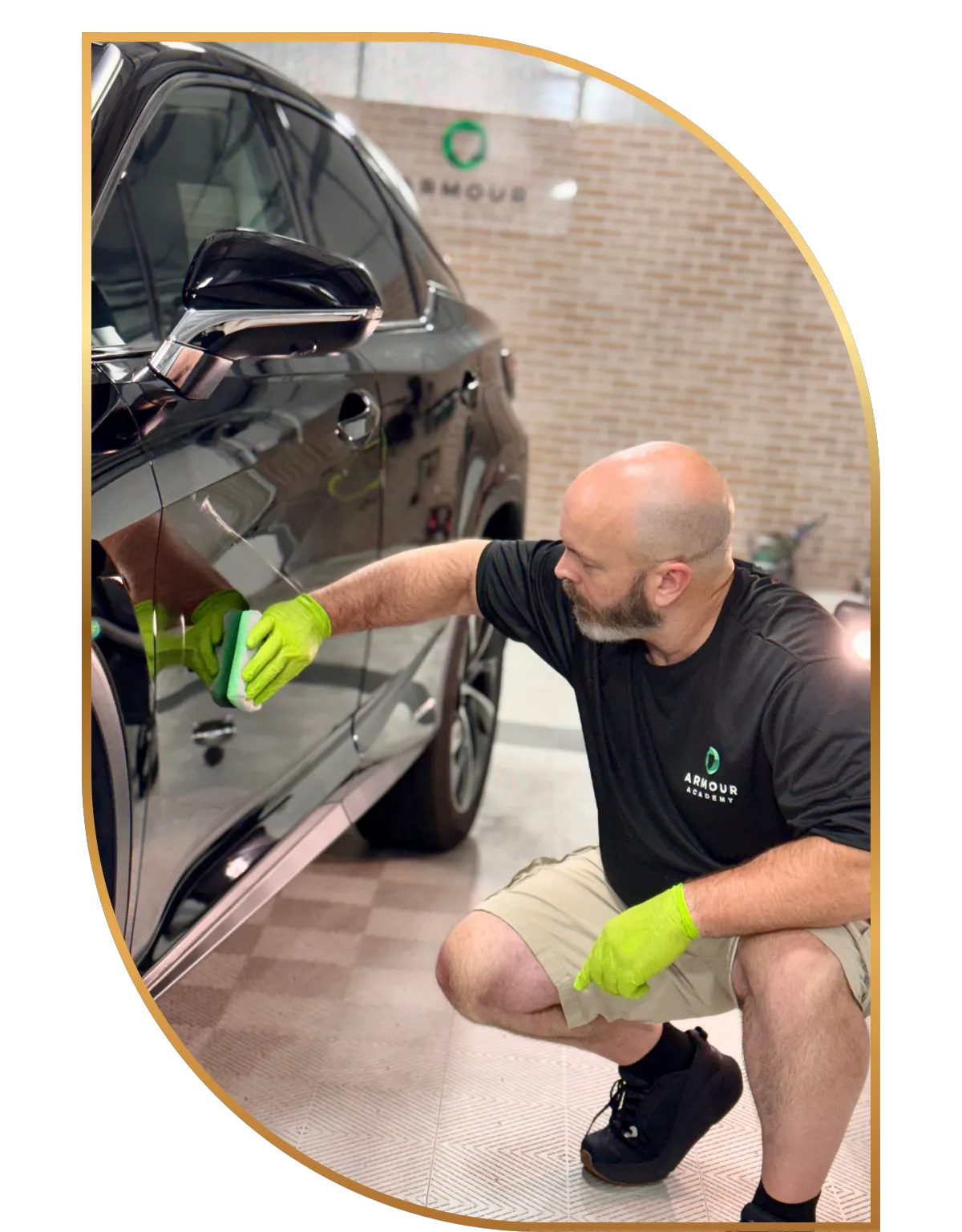 Luxury Mobile Auto Detail of Lexus Black SUV in Bowling Green Kentucky