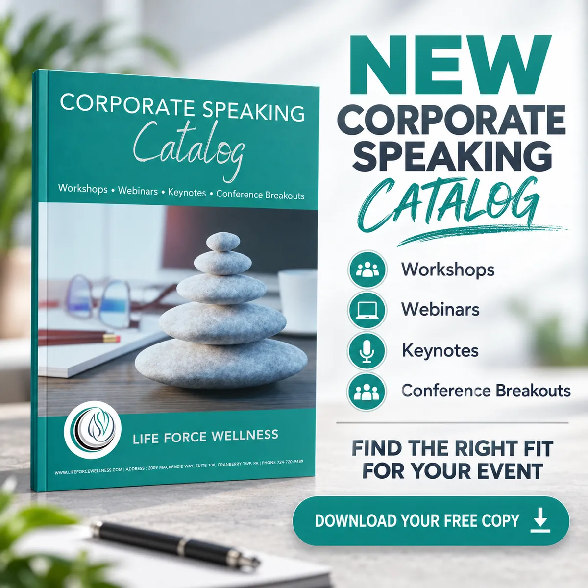Life Force Wellness Speaking