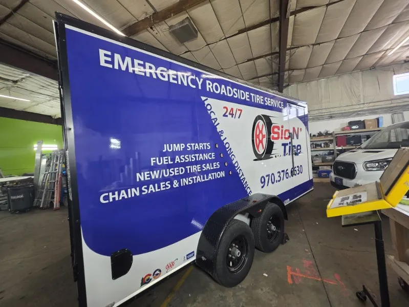 Passenger Vehicle Roadside Tire Service in