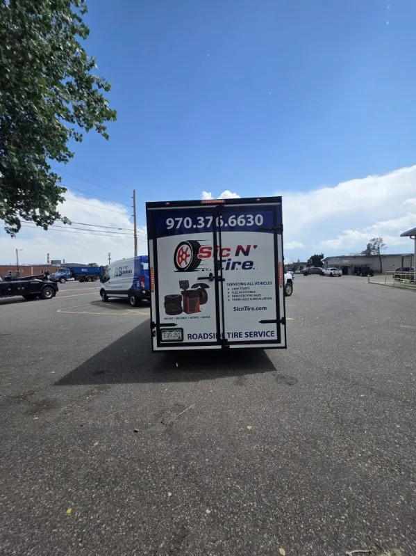 Passenger Vehicle Roadside Tire Service in