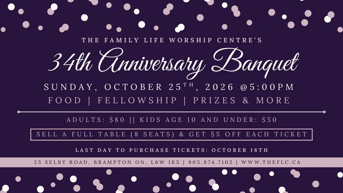 34th Anniversary Banquet