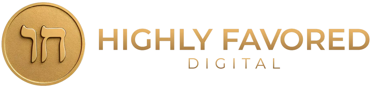 Brand Logo- Highly Favored Digital