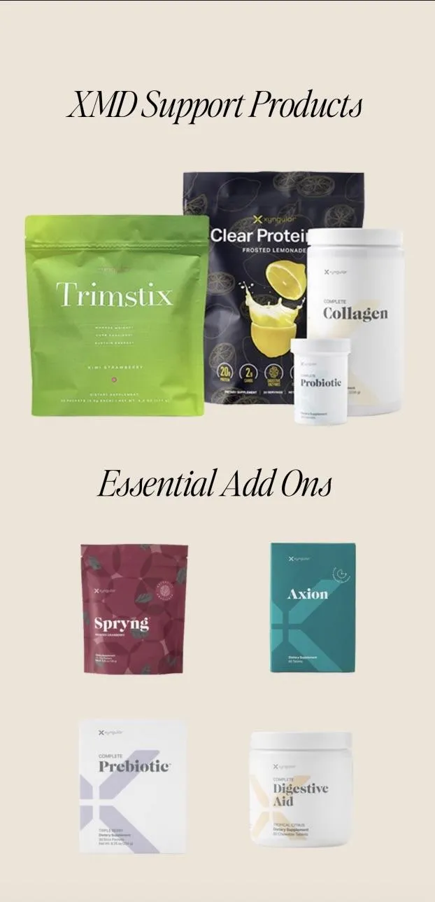Supplement add‑ons product thumbnails