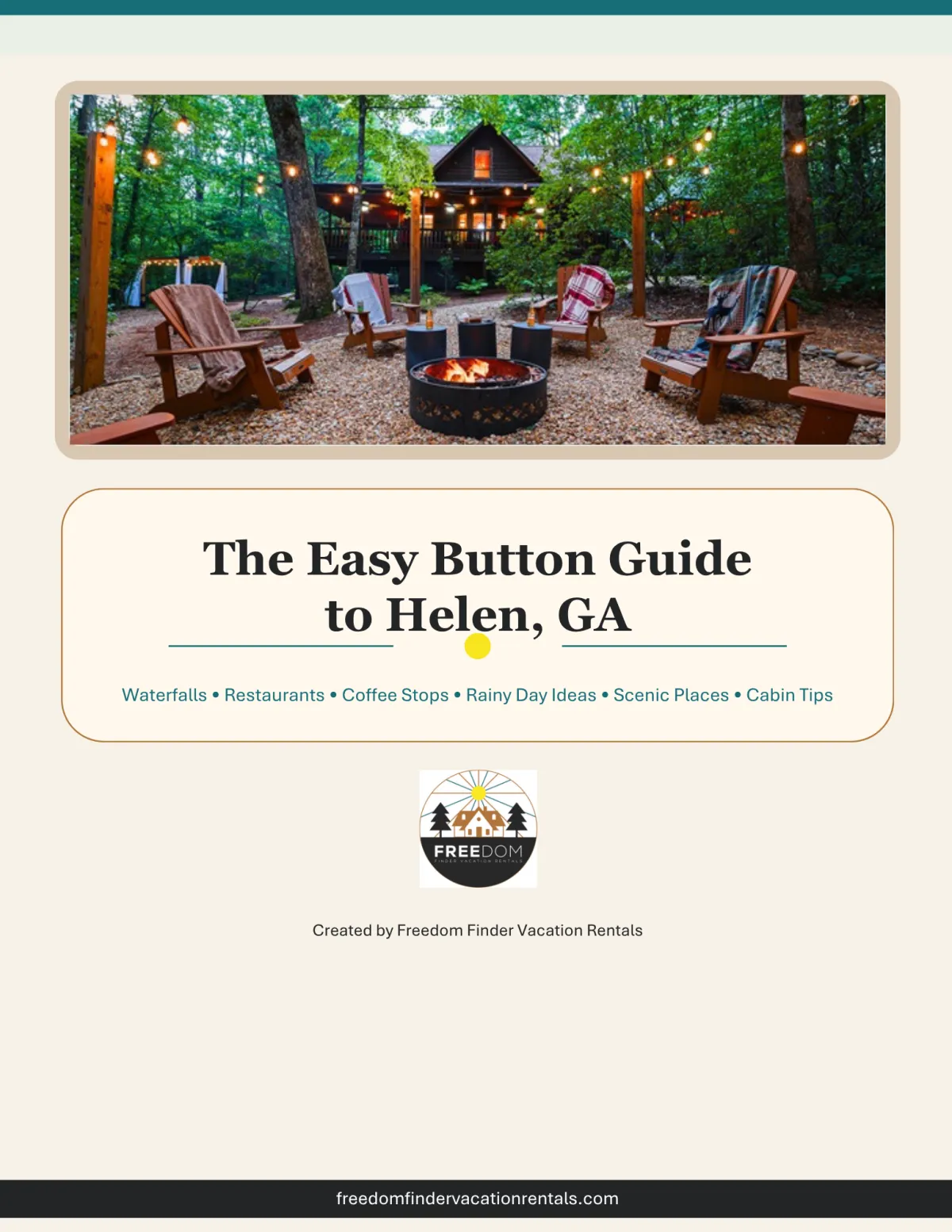 Free Easy Button Guide to Helen GA