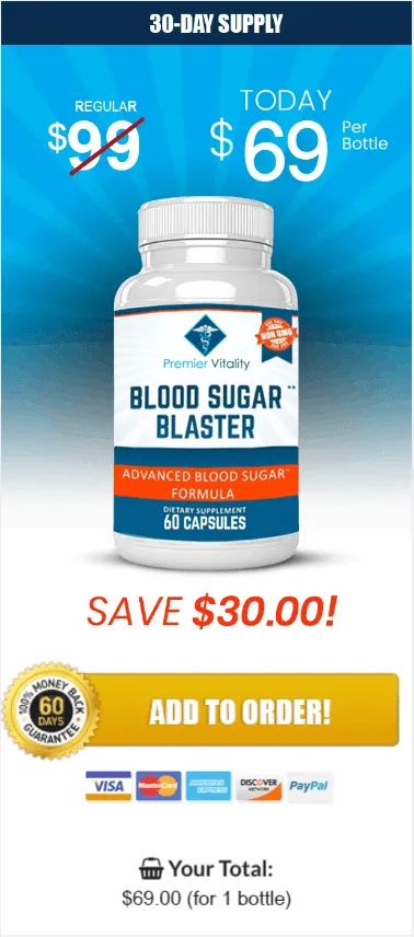 blood sugar blaster 1 bottle