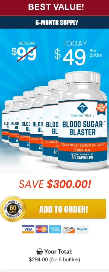 blood sugar blaster3 bottles