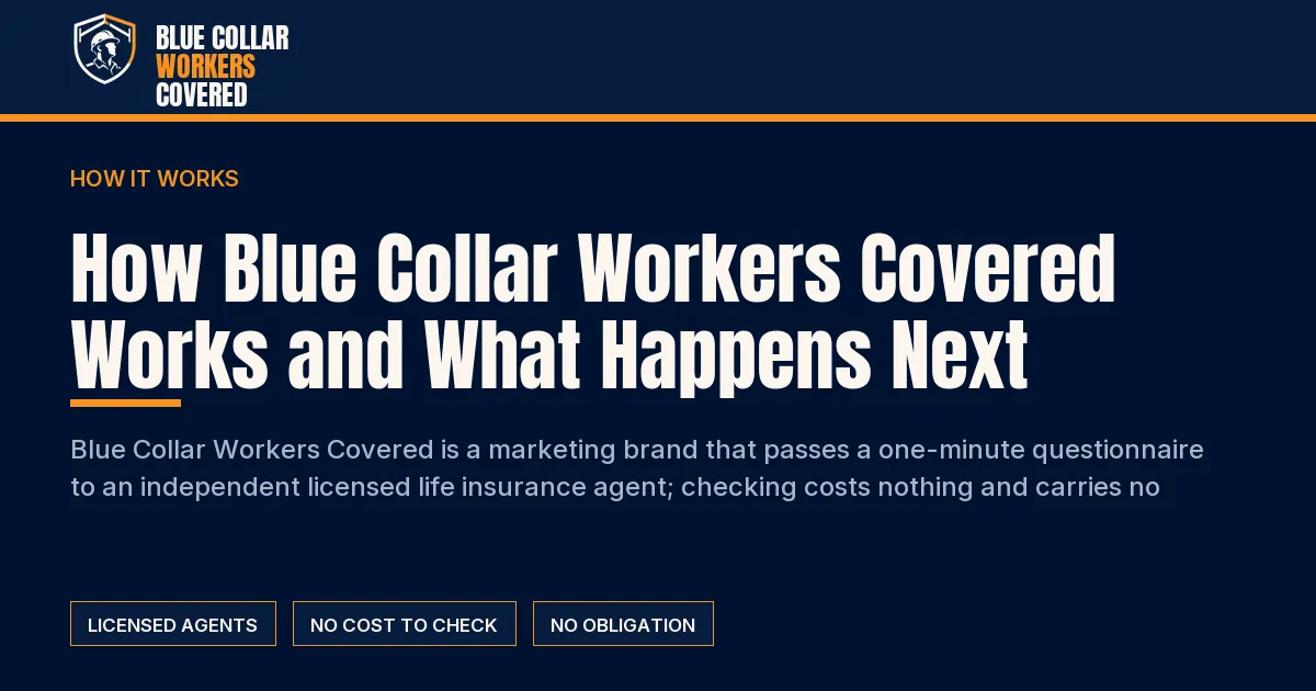 How Blue Collar Workers Covered Works and What Happens Next