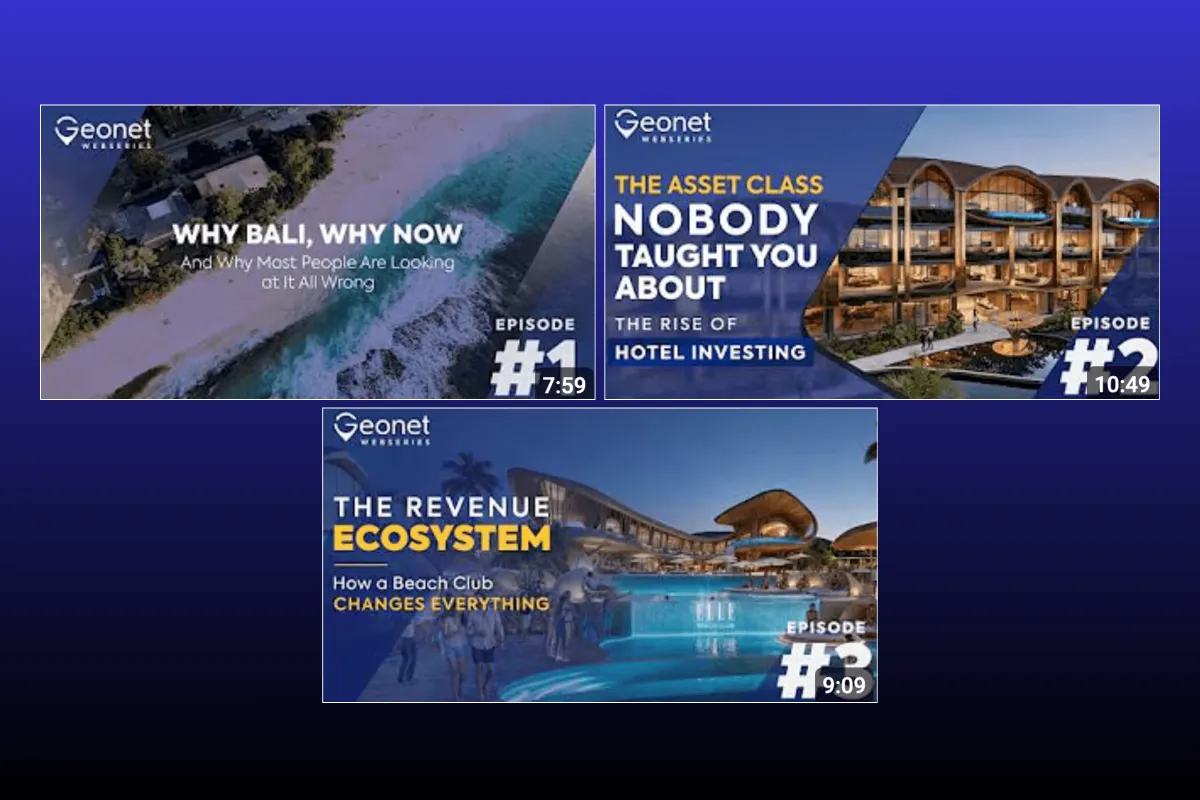 The 3 short videos that explain everything you need to know about investing in Bali