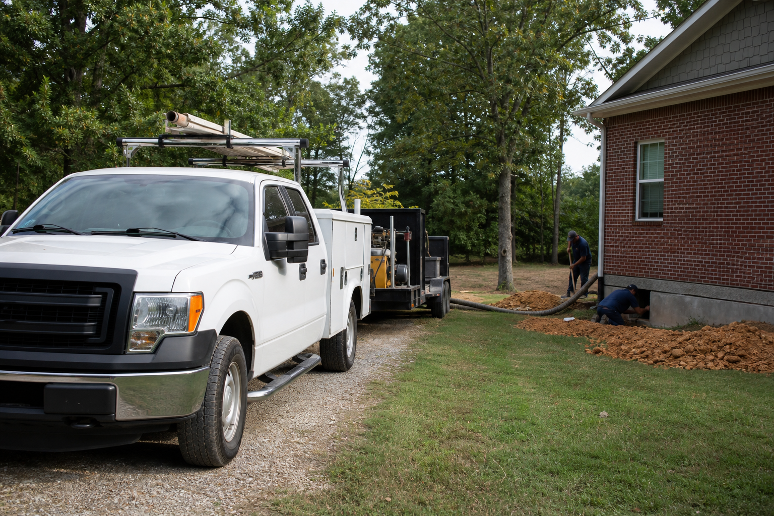 Foundation Wall Stabilization & Reinforcement Hoover