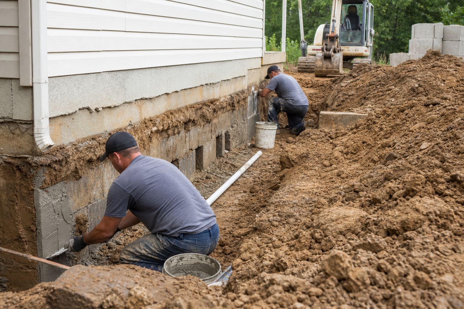 Basement Waterproofing Systems Hoover