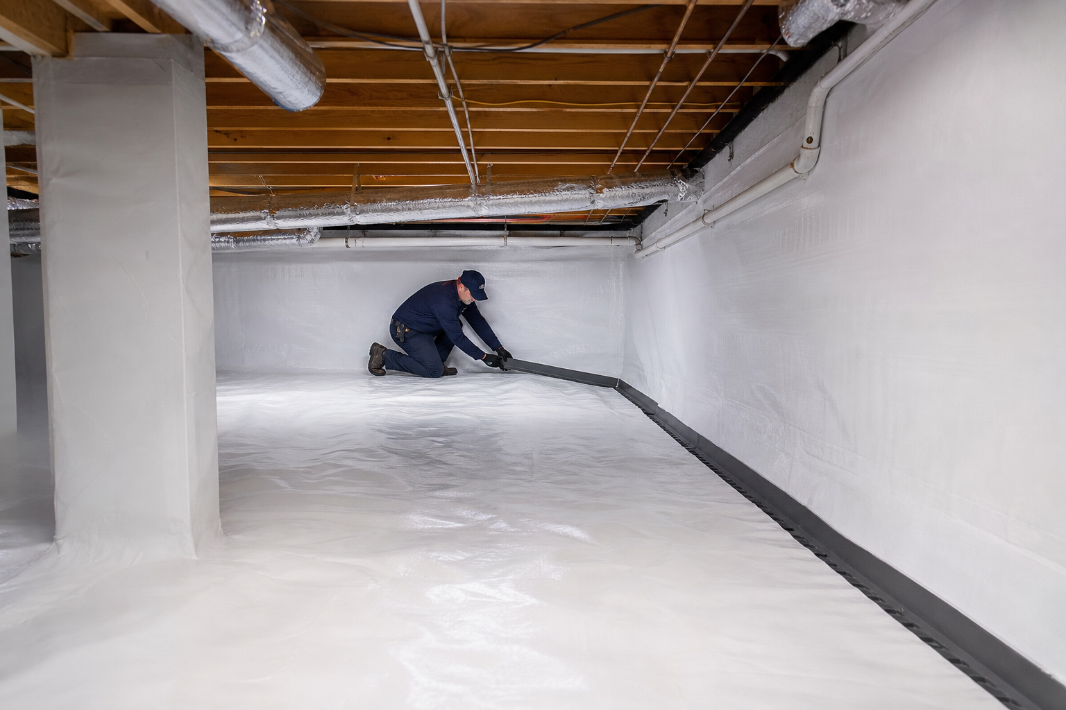 Interior Drainage & Water Intrusion Prevention in Hoover