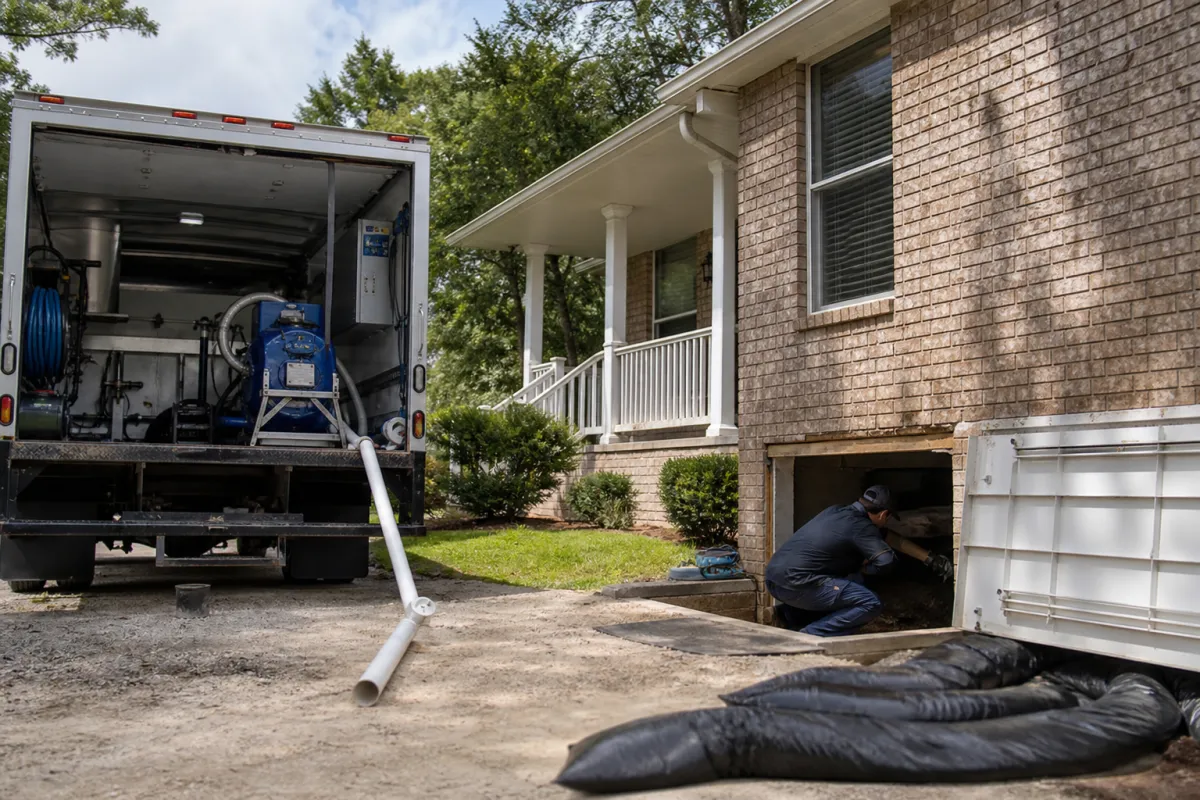Crawl Space Encapsulation Hoover