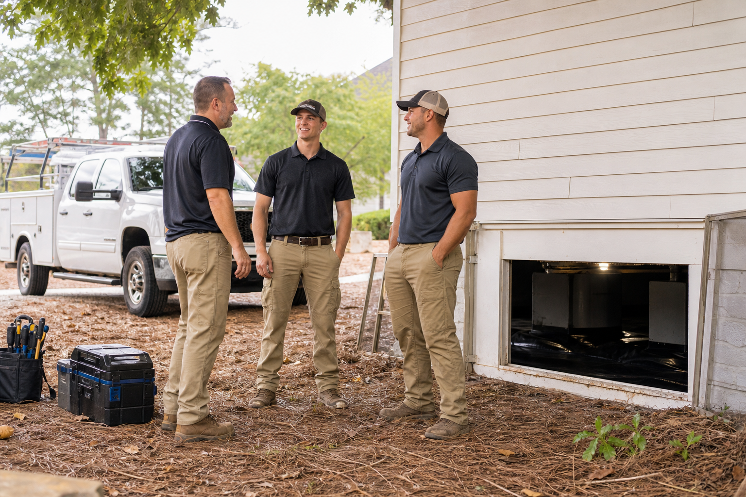 Crawlspace and Foundation Repair Hoover