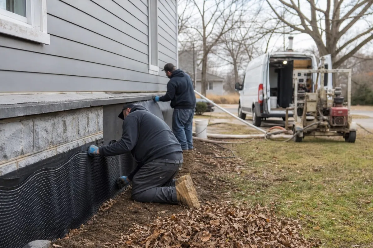 Homewood Basement Waterproofing Systems