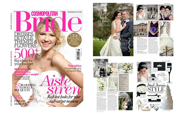 Cosmopolitan Bride August September Segerius Bruce