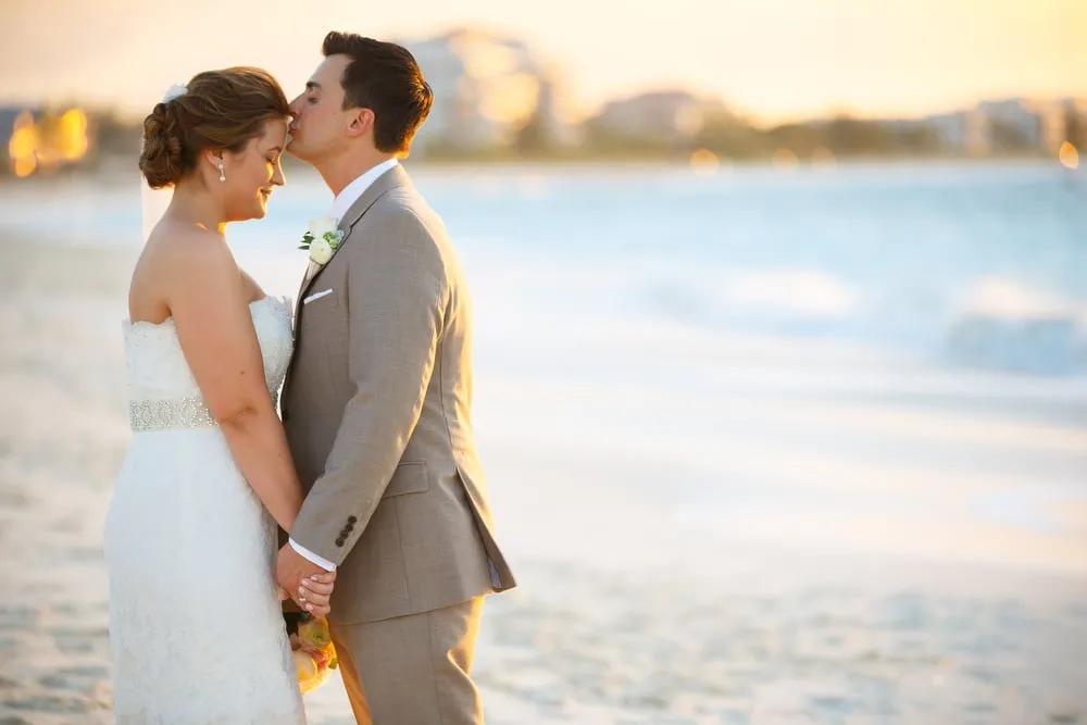 Beach Wedding for Glamour USA's Photo Editor