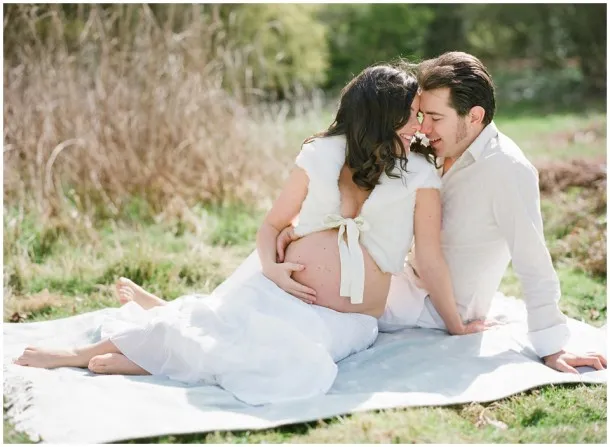 Film Maternity Session: Jen and Dom