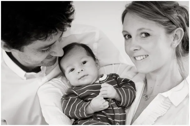 Family Shoot with Four-Week-Old Oliver
