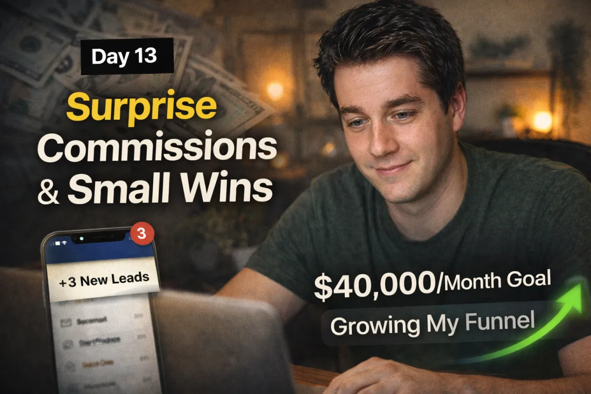 Day 13: Surprise Commission, Small Wins & Staying Consistent
