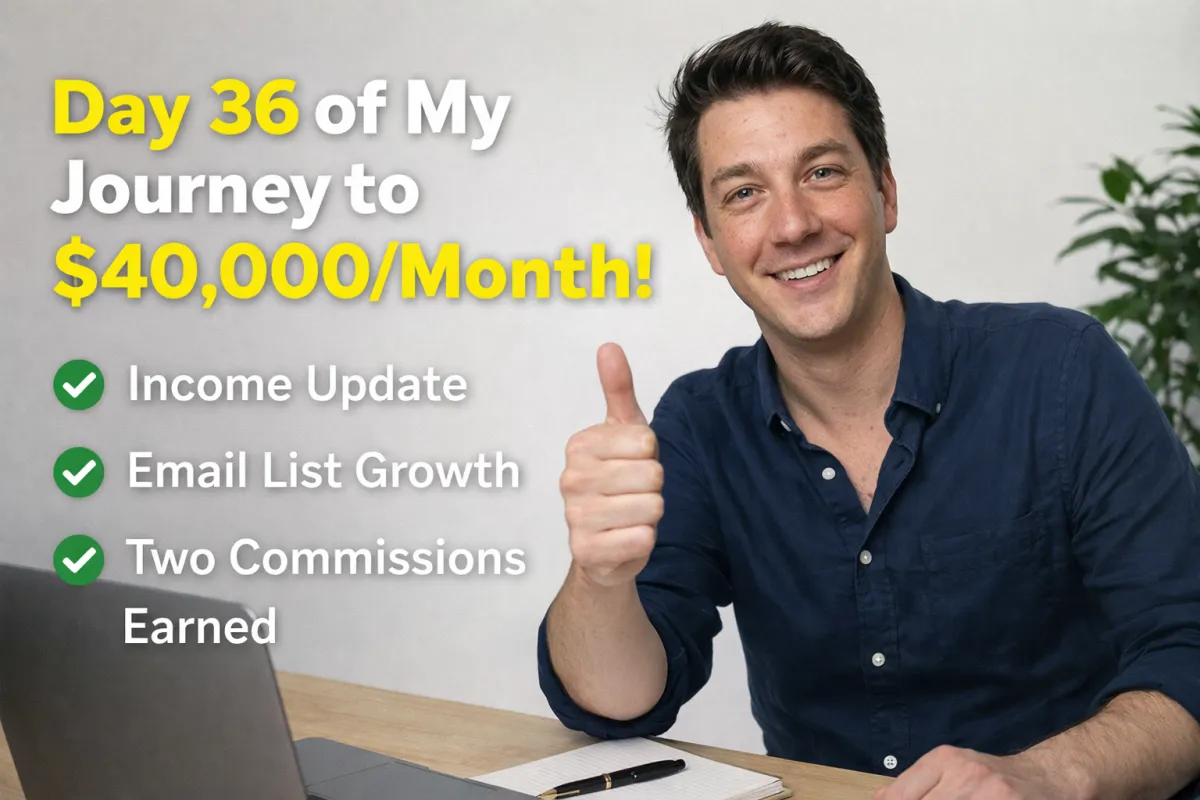 Day 36 of My Journey to $40K/Month (Progress, Reality, and Some Wild AI Videos)