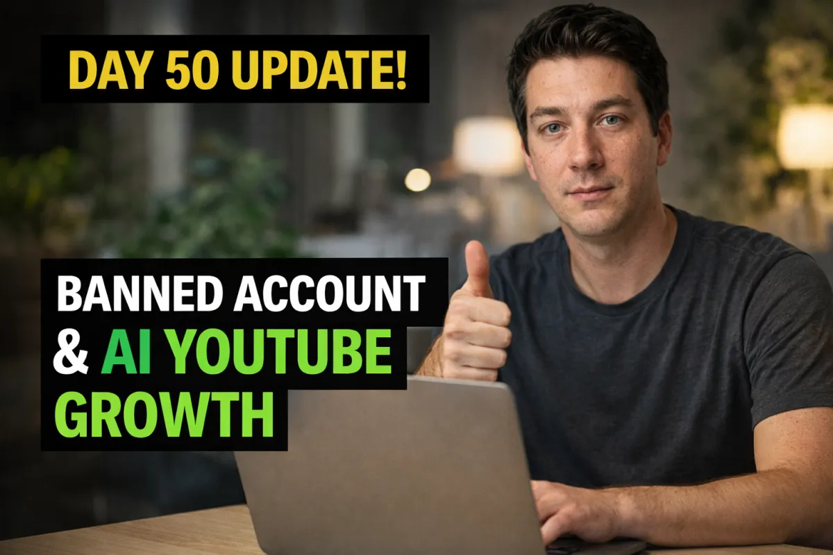 Day 50: Banned Accounts, Slow Growth… and Why I’m Still Not Worried