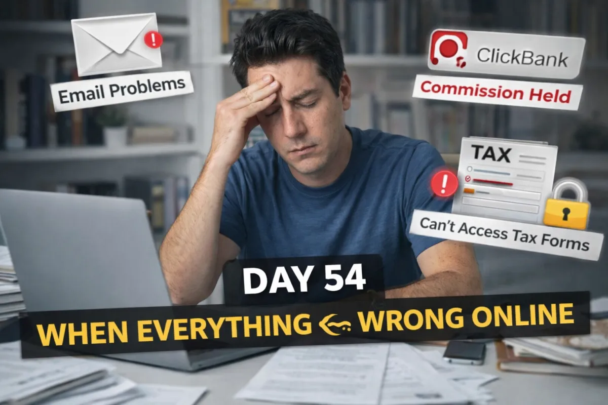 Day 54: When Everything Breaks At Once (And You Keep Going Anyway)