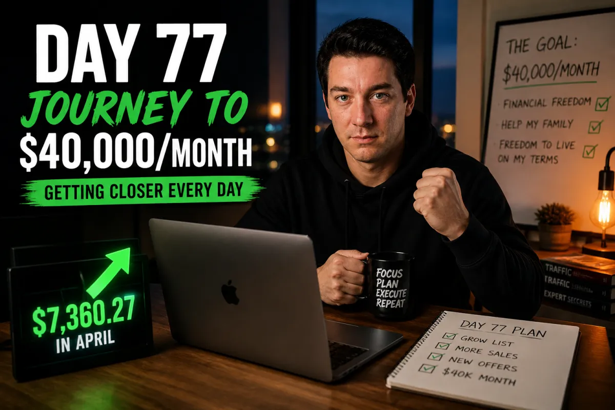 Day 77: I’m Getting Closer Than I Ever Have (And It Still Doesn’t Feel Real)