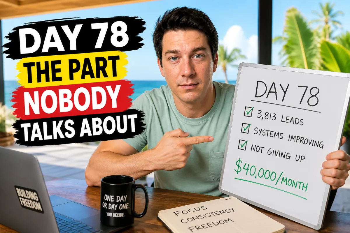 Day 78: The Part Nobody Talks About (But Everyone Feels)