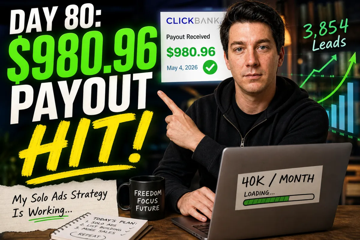 Day 80 – The Payout Finally Hit (And I Made a Call Today)