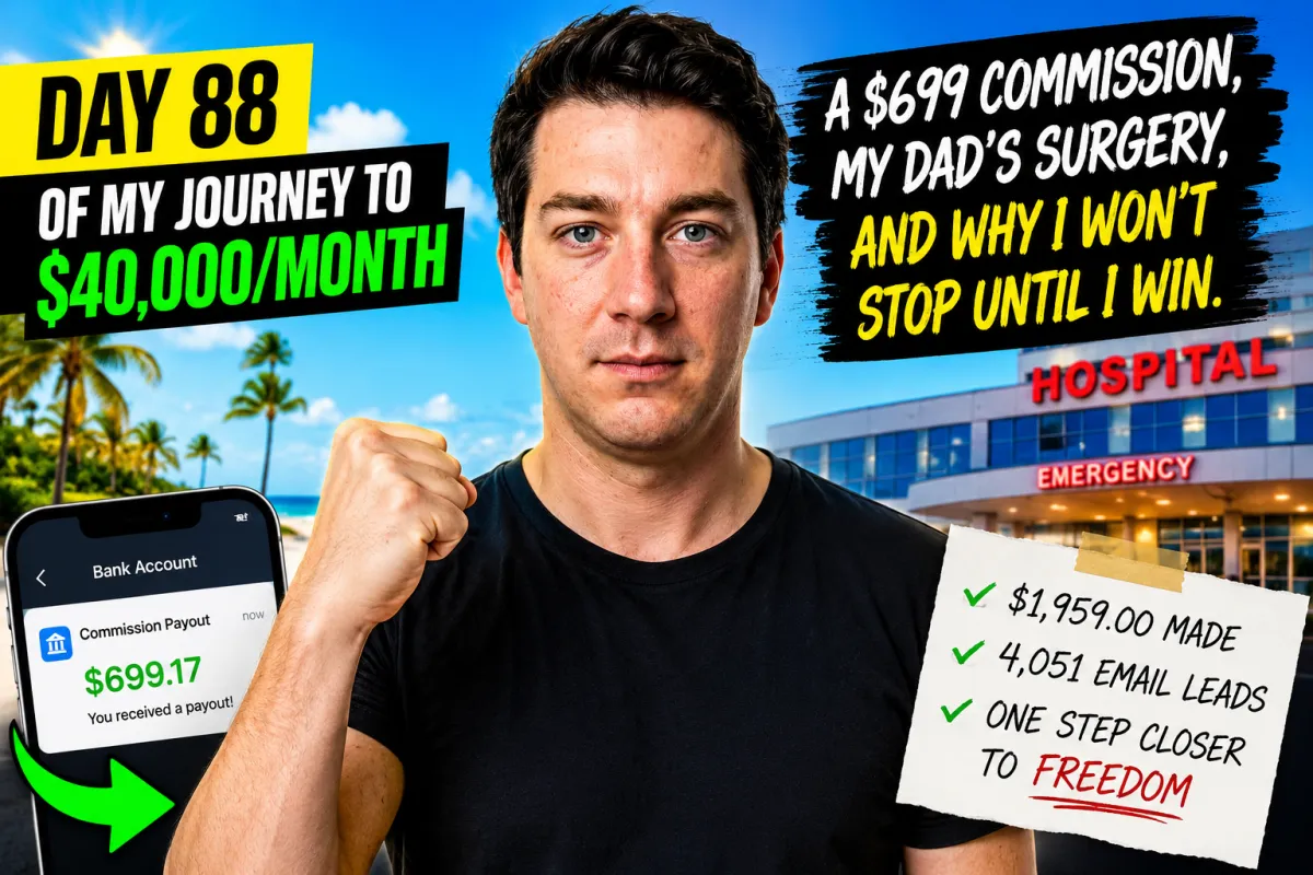 Day 88 of My Journey to $40,000 Per Month
