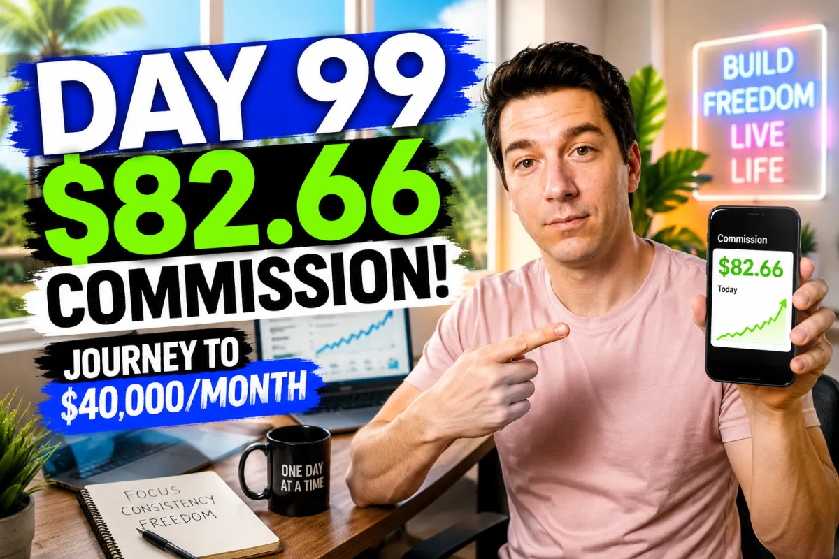 Day 99 Of My Journey To $40,000 Per Month (An $82.66 Surprise)