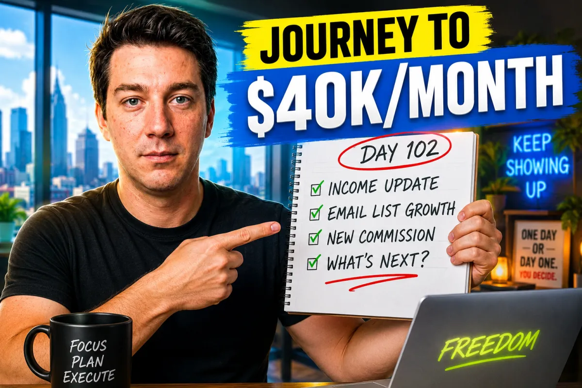 Journey to $40k/Month – Day 102