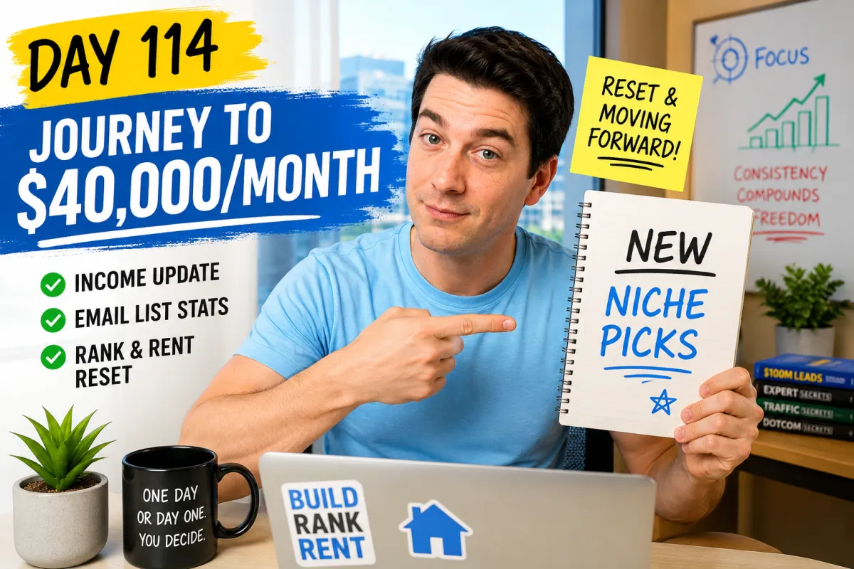Journey to $40,000/Month – Day 114 (June 7, 2026)