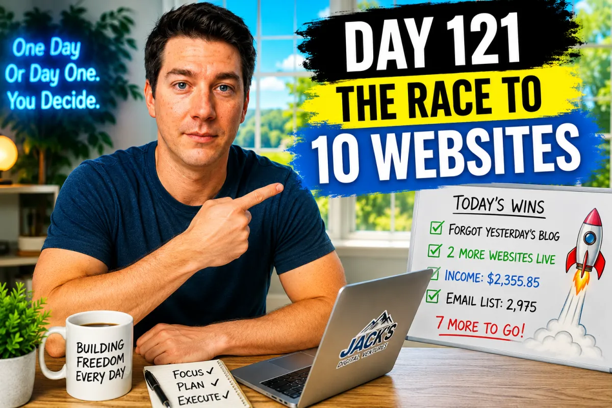 Day 121: I Completely Forgot to Write My Blog Yesterday